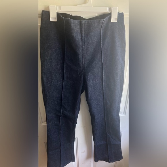 SPANXshape Women’s Dark Wash EveryWear Zero Waistband Micro Flare Jeans in XL - Picture 6 of 10